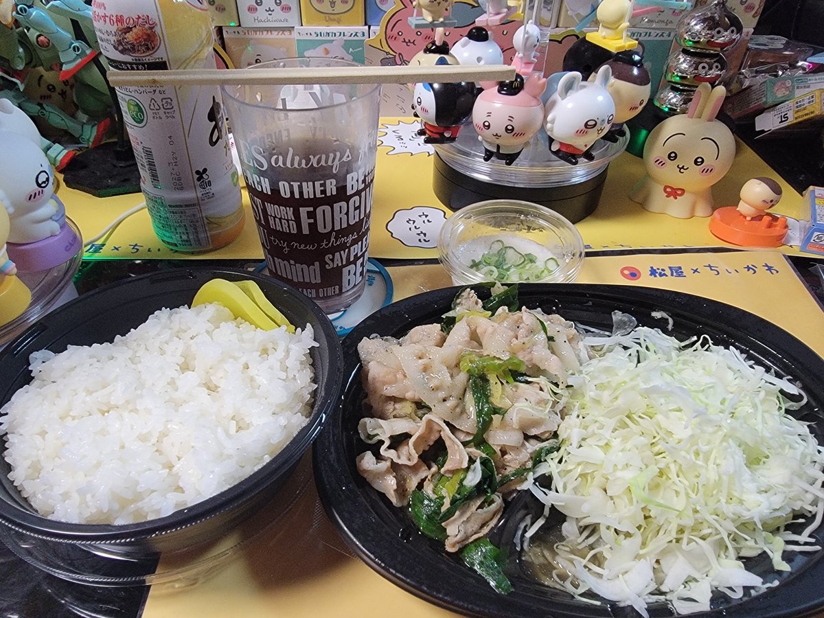 OCnoB_master's tweet photo. 久々のすた丼✋

塩すた定食😋 https://t.co/UBsCAyzDef