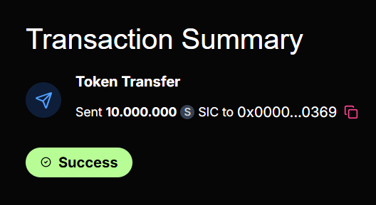Sicario_Token's tweet photo. Weekly #PulseChain burn session 41 of 50 completed for SICARIO token

10.000.000 $SIC tokens burned

41% of the total supply on PulseChain, 410.000.000 SIC have now been burned

50% of the supply will slowly be burned over a period of 50 weeks

#PLS #SIC

https://t.co/rL9z2AkAoV https://t.co/78KWR93EmS