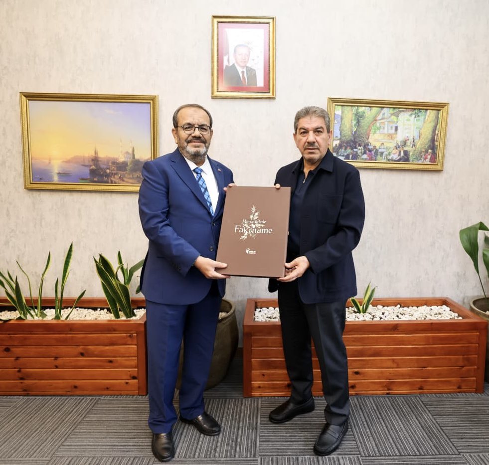 tevfikgoksu's tweet photo. Konya Teknik Üniversitesi Rektörümüz Prof. Dr. Osman Nuri Çelik’i, Esenler’imizde misafir etmekten memnuniyet duyduk.

Kıymetli rektörümüzle gençlik çalışmaları üzerine verimli bir sohbet gerçekleştirerek fikir alışverişinde bulunduk. Kendisine ziyaretlerinden dolayı teşekkür ediyor, çalışmalarında başarılarının devamını diliyorum. @oncelik