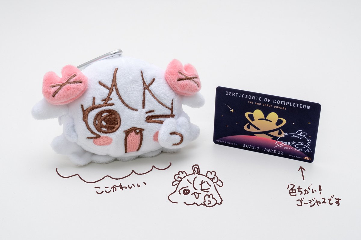 ふわふわ宇宙探査速報】 一定期間継続支援で限定グッズお届けの