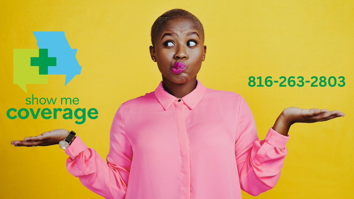 showmecoverage's tweet photo. Do you know what insurance you qualify for? Find out for free by calling 816-263-2803 and speaking directly with a trained health coverage Navigator - for free. https://t.co/P9uw2FD1Re