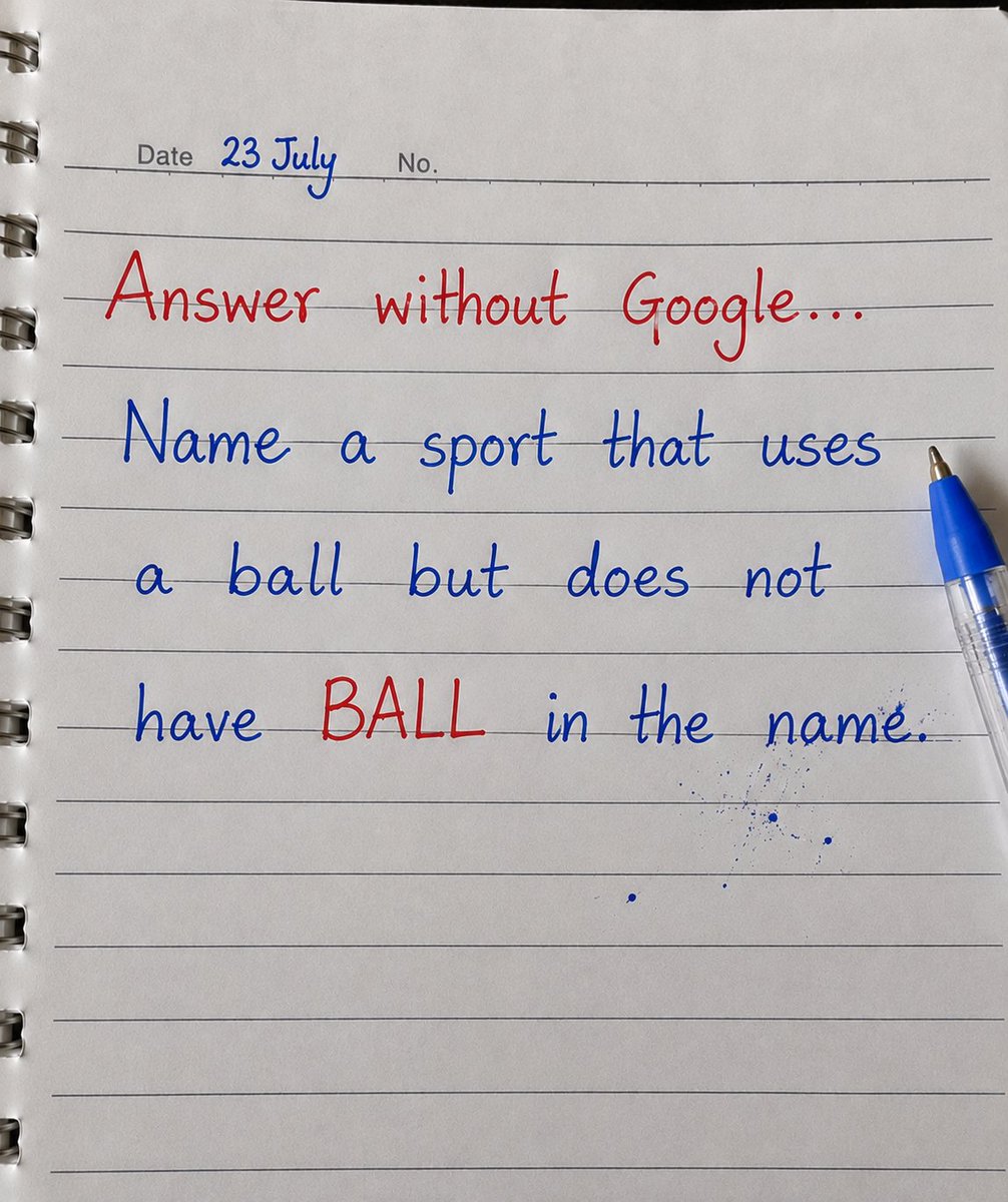 Gosleepriya's tweet photo. 99% will get this wrong. Only sports masters know it.

Do you? https://t.co/2VNuFGCSTh