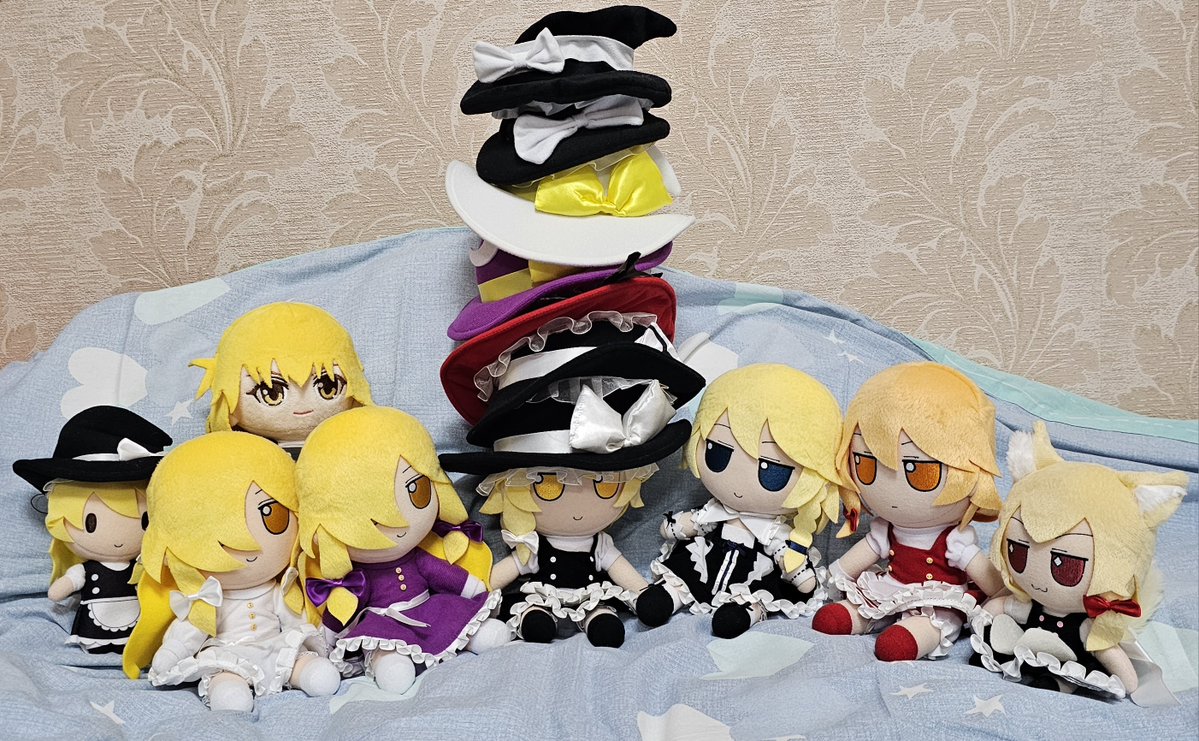 MarinaKillerRe1's tweet photo. White Marisa is already home, and again a tower of hat

#ふもふも https://t.co/Zi3etcP5V7