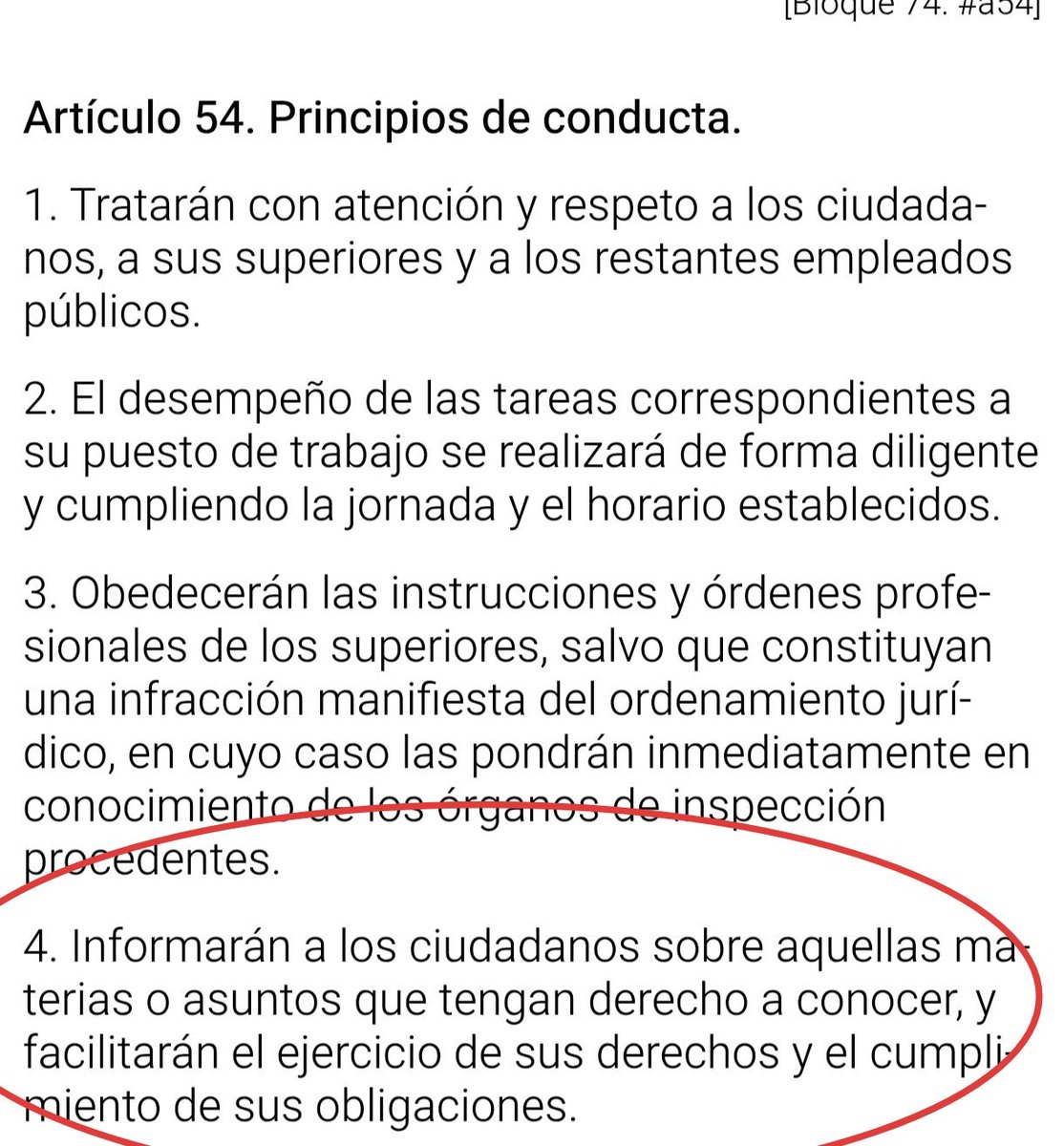 chungaanonima's tweet photo. Recordatorio: Estatuto Básico del Empleado Público. https://t.co/ynyibU887j
