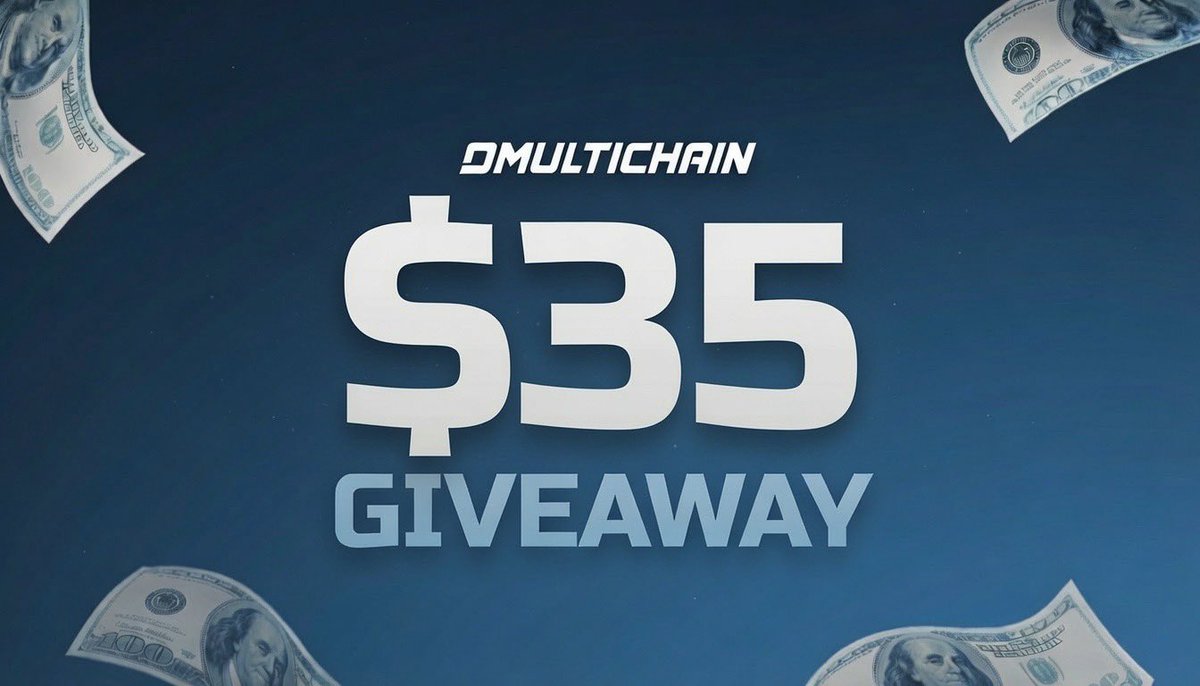 oMultichain's tweet photo. Giveaway! 🎉

▫️$35 in $SOL to 2 winners!

1️⃣ Follow me and @clickoptions_ai 
2️⃣ Like and RT
3️⃣ Join Discord; Link in CS

ends in 24h - good luck🍀 sponsored - ad https://t.co/qi10ngMb3Y