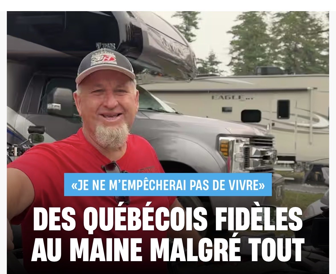 Pat77432407's tweet photo. FOUTEZ LA PAIX AUX VACANCIERS

Avez-vous vu passer le reportage ce matin sur les Québécois qui sont descendus à Old Orchard Beach ? 

Évidemment, nos grands moralisateurs des médias n'en revenaient pas. 

Pour eux, voir du monde aller se faire bronzer la couenne sur les plages du Maine en ce moment, c'est presque un crime de haute trahison.

Depuis quand les médias se mêlent-ils de nos vacances ? 

Depuis quand ce sont les journalistes et les chroniqueurs qui décident où un travailleur du Québec a le droit d'aller passer une semaine de break avec sa conjointe, ses enfants ou ses petits-enfants ?

Il serait grand temps que ces médias-là recommencent à faire de l'information, pas de la doctrine ! 

Le Québec est rendu une société malade de ses médias, qui s'évertuent du matin au soir à créer de la division entre les citoyens. 

On l'a vu hier dans La Presse, ça se répète encore aujourd'hui, et ça va être pareil demain. Vous n'êtes plus des journalistes, vous êtes rendus des inquisiteurs !

Il faudrait que tout le monde se prive, qu'on annule nos vacances en famille et qu'on boycotte nos voisins du Sud juste pour faire plaisir à une poignée de personnes qui carburent à la vertu dans leurs studios subventionnés.

Sérieusement, sacrez leur patience !

Coudonc, les journalistes du Dôme, vous n’avez pas de voiture pour constater l'état atroce des routes du Québec ? 

Allez-y passer vos vacances, à vous faire brasser la cage sur nos cratères et nos chaussées défoncées, puis préparez-vous un méchant budget de réparations mécaniques en revenant ! 

C'est normal que le monde qui aime rouler, qui a un beau véhicule ou qui fait du camping veuille aller là où le réseau routier ressemble à quelque chose et ne risque pas de détruire sa suspension à chaque kilomètre.

Dans le reportage, il y a un gars qui a résumé la situation avec un gros bon sens rafraîchissant. Il a dit : « Je ne m'empêcherai pas de vivre à cause d'une personne. »

Et il a tellement raison. Pourquoi un gars qui a sué toute l'année devrait se priver de voir la mer à cause de ce qui se passe à Washington ?

Le pire dans tout ça, c'est le mépris sous-jacent dans la couverture médiatique. 

On essaie de faire culpabiliser le monde ordinaire. 

Mais la réalité sur le terrain, c'est quoi ? 

Les gars interviewés là-bas le disent clairement : la semaine d'avant, ils étaient en Gaspésie, l'autre d'avant au lac Saint-Jean. 

Le monde d'ici encourage déjà le tourisme local toute l'année ! 

C'est pas parce que tu traverses la frontière quelques jours pour profiter des belles routes ou des plages du Maine que tu n'aimes pas ton coin de pays.

Et devinez quoi ? 

Sur place, les Américains sont accueillants, le monde se parle, peu importe leurs opinions politiques. Sur le terrain du camping, républicains ou démocrates, tout le monde mange ensemble, jase et a du fun. 

La vraie vie, c'est ça. 

C'est pas la panique morale que les médias essaient de nous vendre à longueur de journée.

Alors à tous ceux qui sont sur la route, qui profitent de la plage et qui créent de beaux souvenirs en famille cet été : bonne semaine de vacances, profitez-en au max, et laissez les téléviseurs et les journalistes brailler dans leur coin !

https://t.co/4ft0QCkqcq