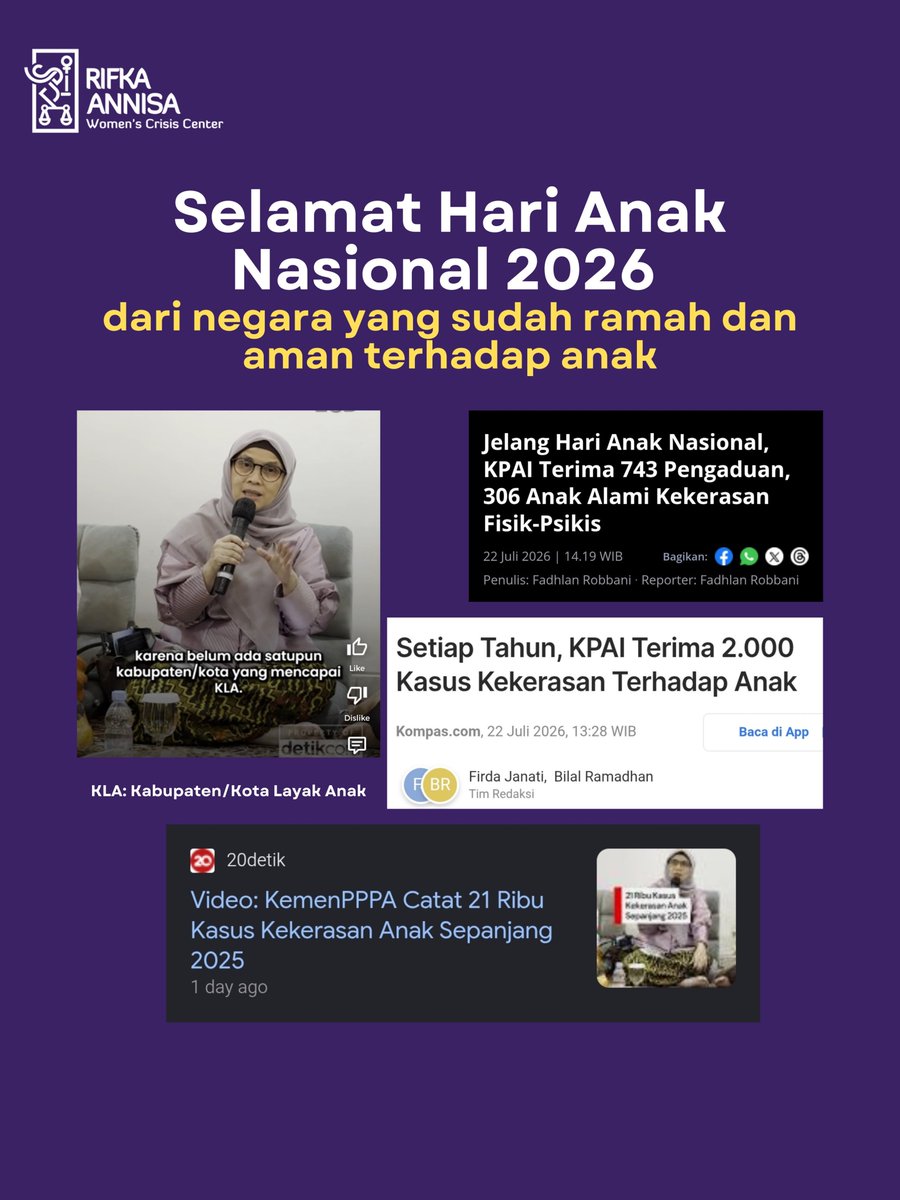 Rifka Annisa Women's Crisis Center tweet media