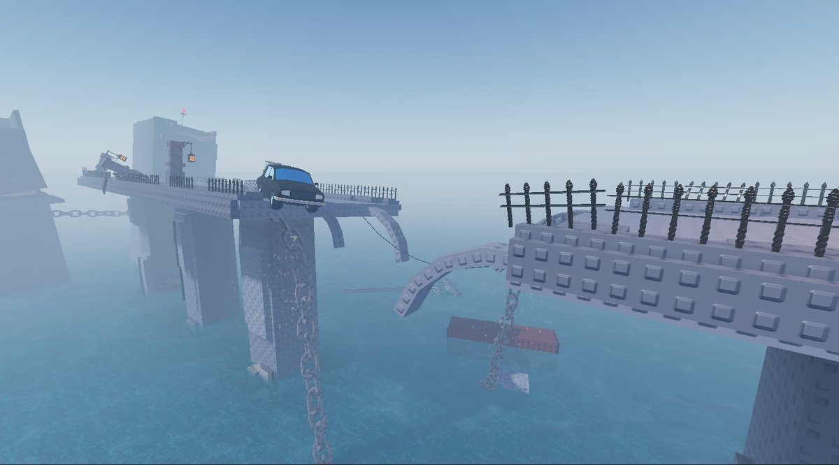 ABDULLAH_d3v's tweet photo. Realistic Broken Bridge🏚️
#robloxart  #roblox https://t.co/KJXMZpMaeZ