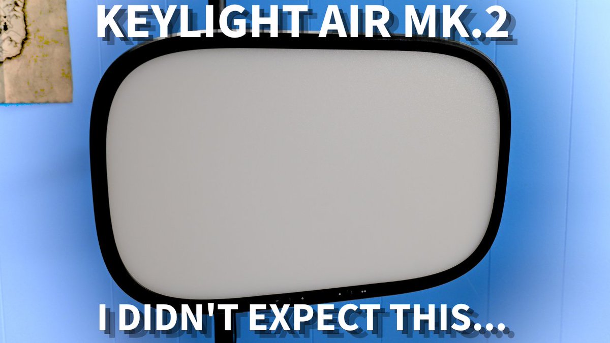 heavynomore1's tweet photo. I've been working around the clock on this review of @elgato  Keylight Air MK. 2

I will be posting it in the evening at some point today.

I think  Keylight Air MK.2 is the go-to for most creators.

I will post the link here once it goes live. 

#elgatopartner #AD https://t.co/C5GYyvmUKT