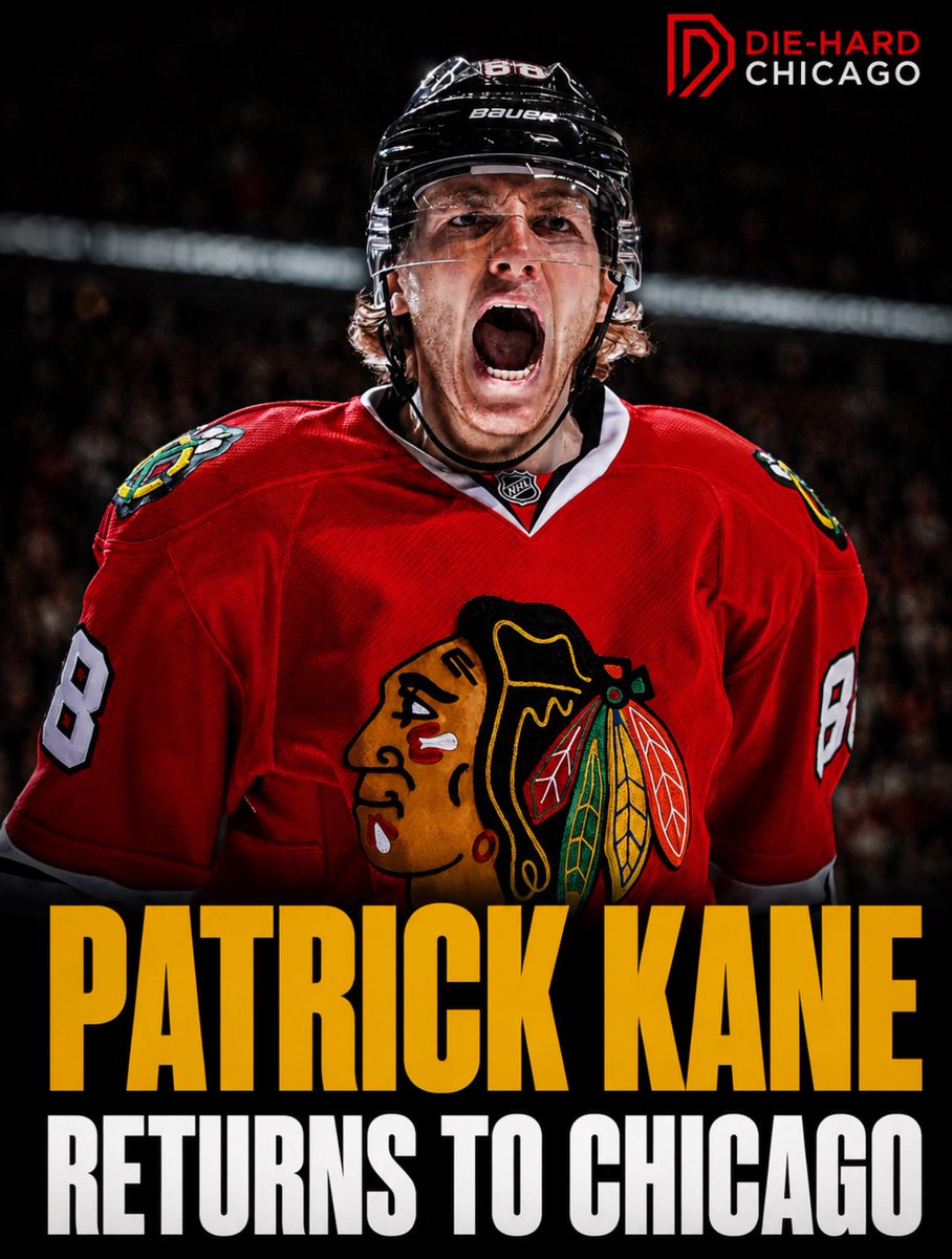 DieHard_Chicago's tweet photo. Chicago is having a GREAT summer:

- Patrick Kane returns to Chicago 
- Bulls draft a Caleb Wilson (generational)
- Cubs &amp; Sox are Top 4 seed deep into the season
- Caleb Williams cover of Madden &amp; insane hype going into training camp https://t.co/GJljm9DUYV