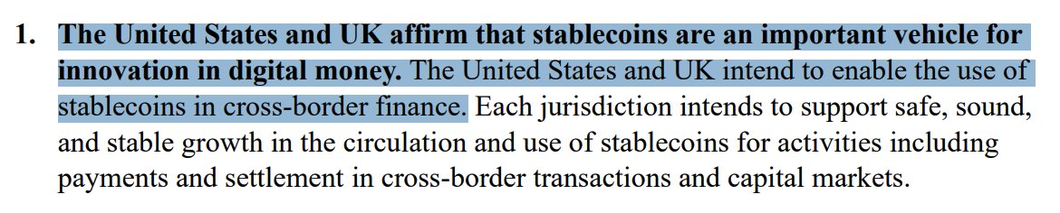 sandeepnailwal's tweet photo. we spent a long time making the case to regulators for crypto & stablecoins and the role itd play in the financial system and now the US and UK are saying that "stablecoins are an important vehicle for innovation in digital money".

its honestly refreshing to see this and confirms the role stablecoins will play in the future of finance and moving money onchain.