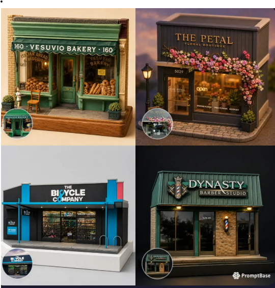 harrywin2's tweet photo. ✅Turn your Store/Business into 3D mini Business 

💡you can use them as your Advertising and Marketing logo too.  

Click here:https://t.co/dw2Yqyyrgj

#PromptEngineering #Midjourney #ChatGPT #ClaudeAI #AIArt #AIPrompts #PromptBase https://t.co/xpELVOPltM