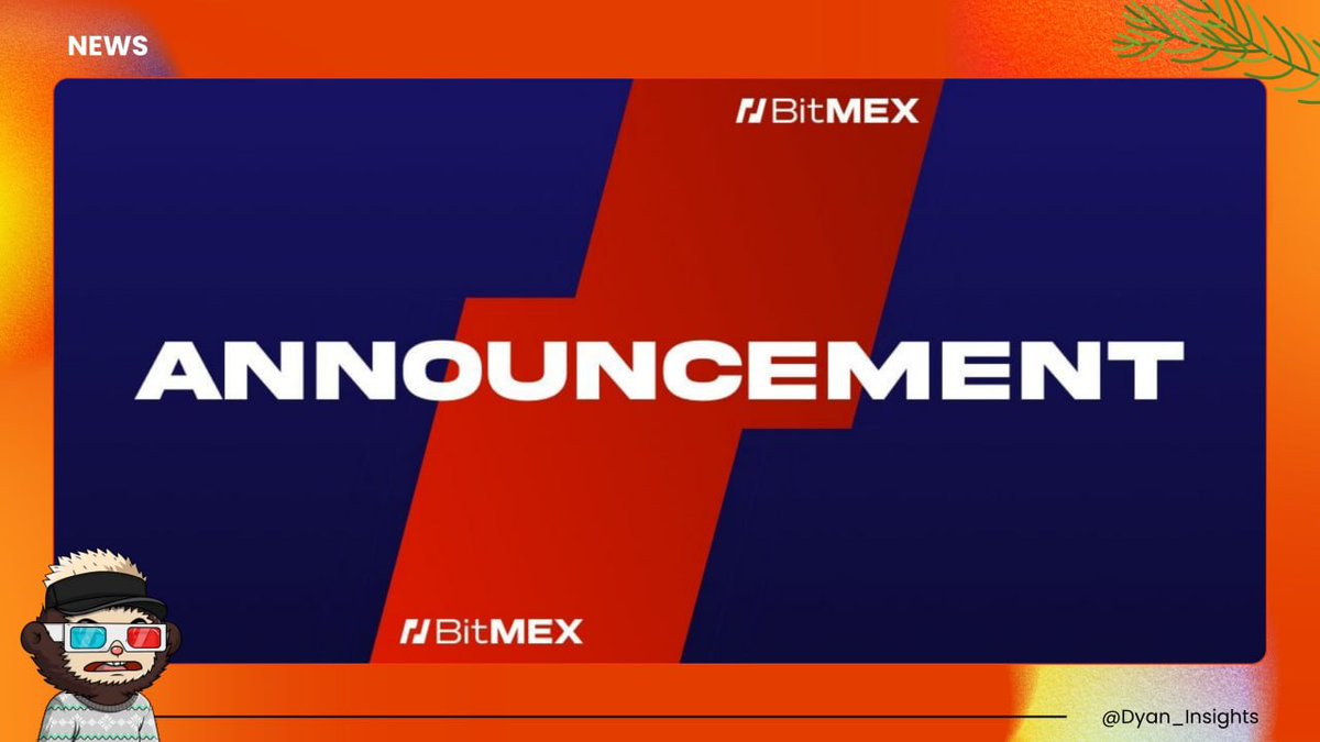 DyanWeb3's tweet photo. * #BitMEX plans to permanently close its exchange on September 23rd

Founded by Arthur Hayes in 2014, BitMEX launched the crypto industry's first perpetual swap and grew into one of the world's leading derivatives exchanges at its peak.

#news https://t.co/c0jw7OtTU4