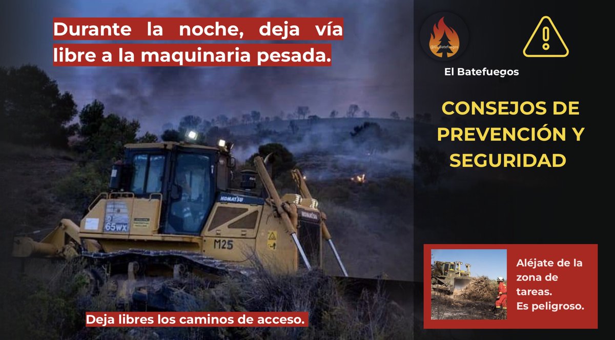 El_Batefuegos's tweet photo. #Consejos112
#IFCastropodame
#LeónEsp
📢📢📢 Por esto es muy importante que las Carreteras y en especial los Caminos estén libres para facilitar el paso de Maquinaria Pesada. https://t.co/LBwhl1FI9l