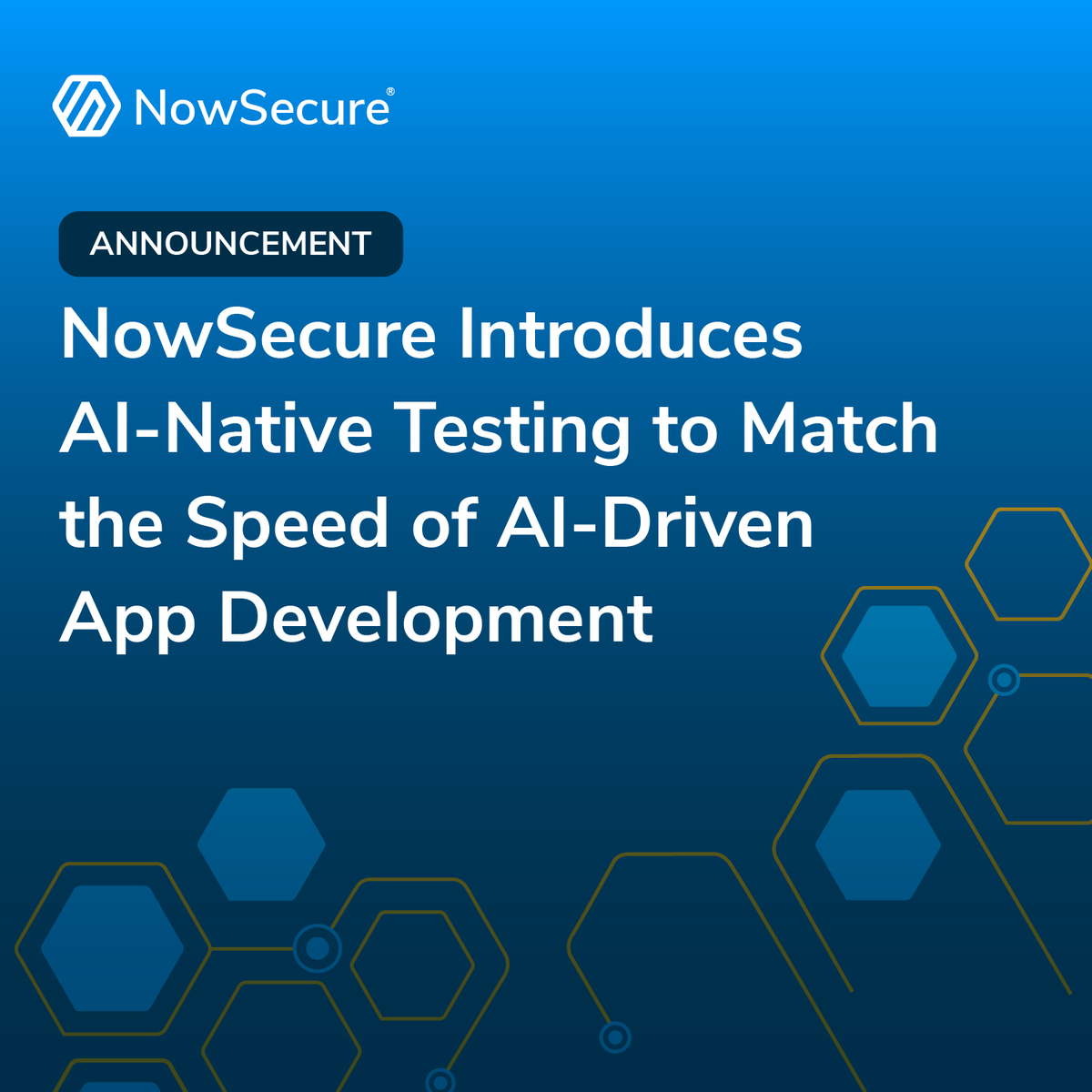 NowSecureMobile's tweet photo. Big news from NowSecure: AI-native testing is here.

New #AI Chat, MCP server, expanded #APIs, agentic capabilities, and AI-specific risk detection, all built to help #security teams keep pace with AI-driven #mobileapp development!

Learn more: https://t.co/ryaZAJlaPT https://t.co/VI2KnY8K2y