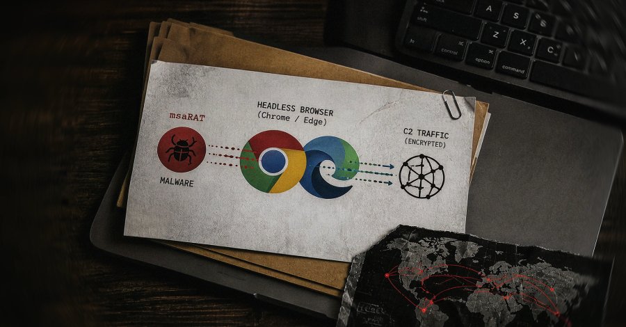 TheHackersNews's tweet photo. ‼️ Chaos Hid Its C2 Inside Chrome.

Instead of connecting directly to its command server, Chaos #ransomware’s msaRAT launches Chrome or Edge in hidden mode and uses the browser to send encrypted commands over WebRTC, making the malicious traffic look like normal browser activity.

Read: https://t.co/yQshcQONpR