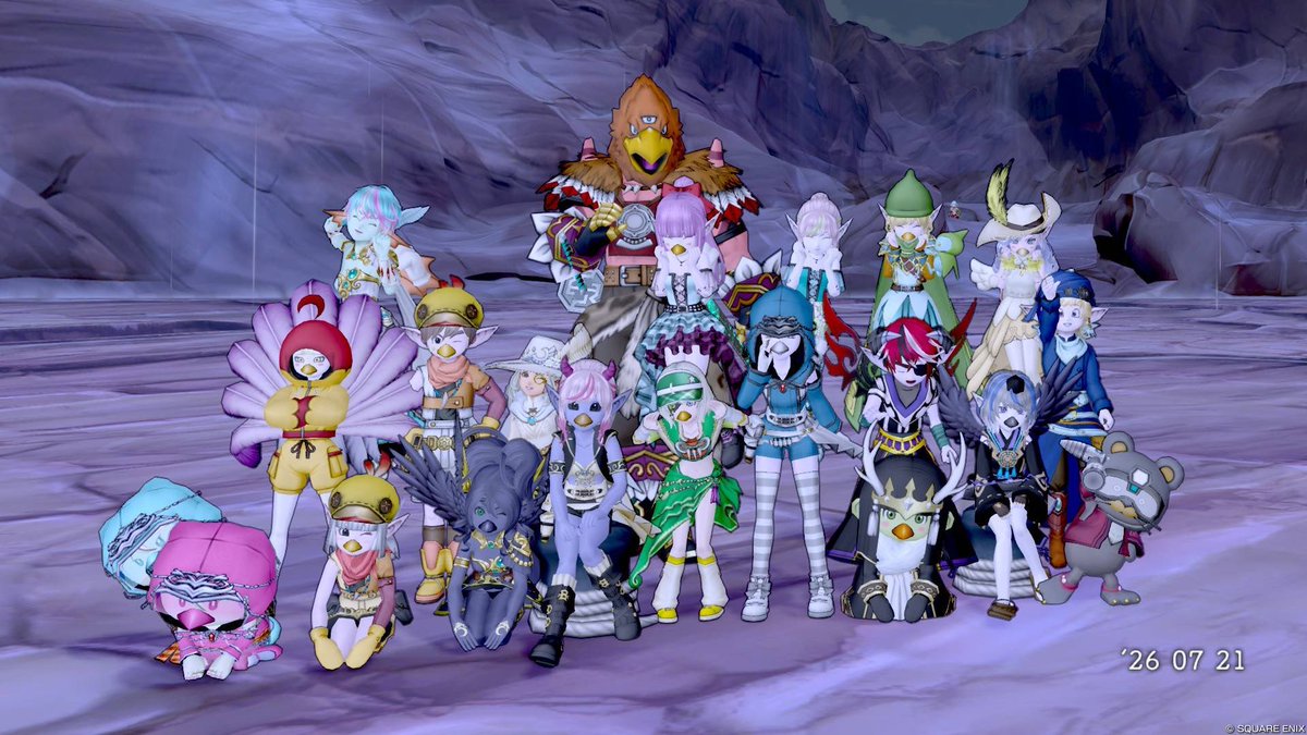 flynn_dqx's tweet photo. #おおくちばし隊 のルムイベに参加しました🐥
おおくちばし(プリズム)に乗りながらチェックポイントを通過してゴールまでの速さを競い合いましたが、最初のチェックポイントを中々見付けられずお題も遠回りでみんなの姿をすっかり見失い最下位でのゴールとなりました🙀 https://t.co/UJfWwEpqrq