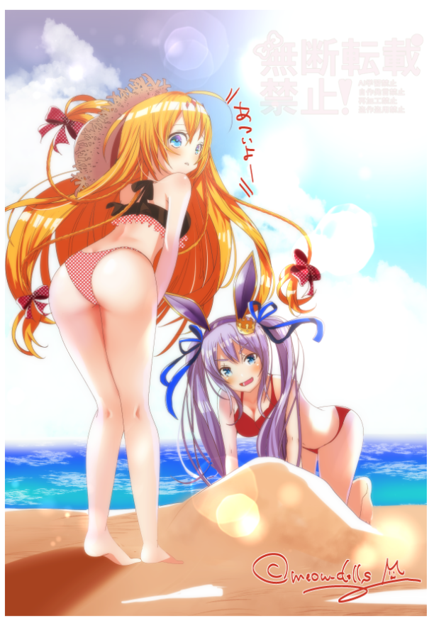 meow_dolls's tweet photo. 【過去絵】暑中見舞いです(n*´ω`*n)
涼しそうな絵を探してたのになんだか暑そうなイラストに😅
#神姫プロジェクト https://t.co/HJJDUqKr3k