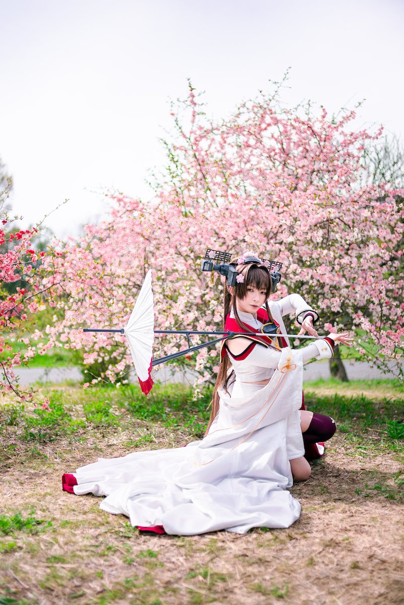 xxyunamaruxx's tweet photo. 大和桜

#コスプレ #cosplay #KanColle #艦これ #ゆなこす https://t.co/ilWrRUZQfY