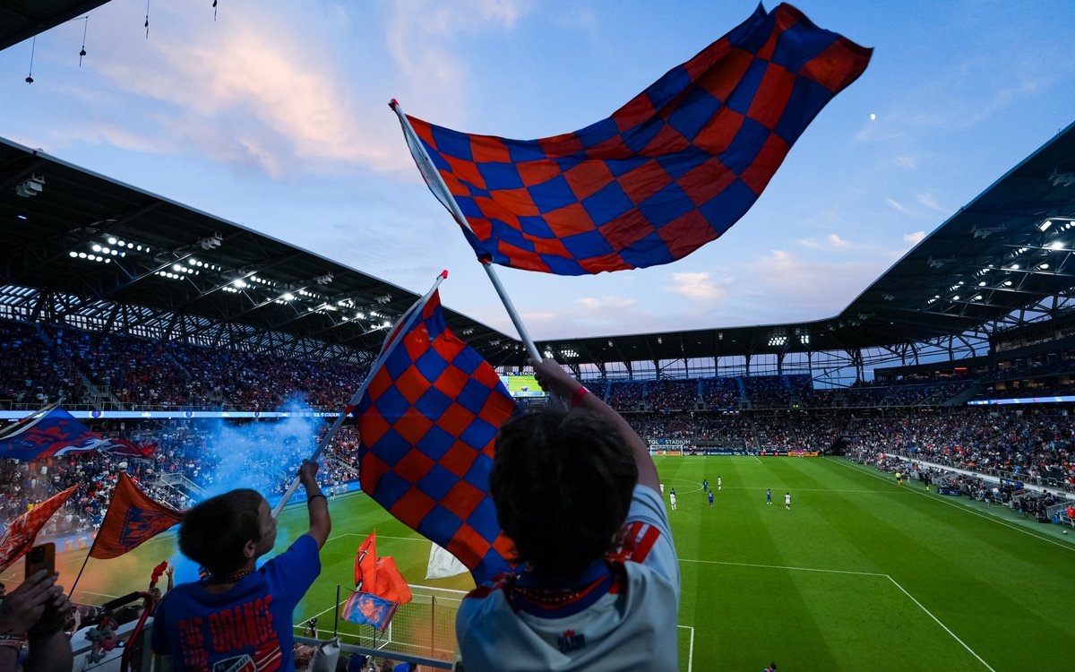 fccincinnati's tweet photo. Nothing hits like a home crowd! 🫶 https://t.co/CqpC5mkmzP