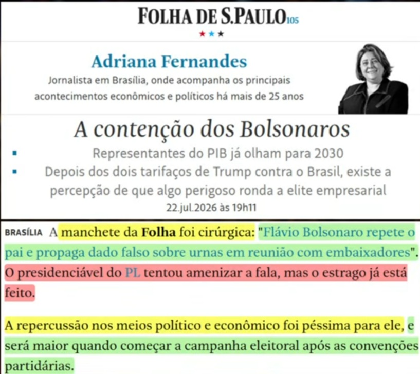 CSainha's tweet photo. Resumindo a narrativa da tal Adriana Fernandes da @folha:

A turma da Faria Lima, a qual muitos ali, estão envolvidos em algum rolo, de Vorcaro a Mula, ou é do Conselhão, não tem interesse em saber o que passa na cabeça de quem acorda as 4 da manhã. 

Bolsonaro que é o mal. https://t.co/2Qemv22BmR
