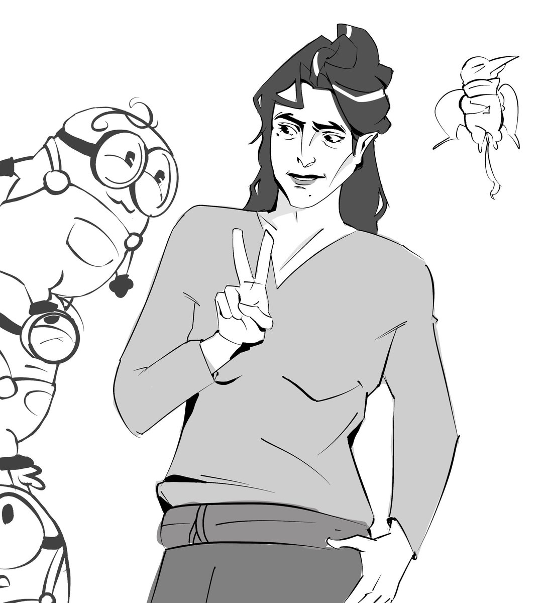 Atlas_basil's tweet photo. I am filled with whimsy #criticalrolefanart #Criticalrole https://t.co/pwHwNn2TNe