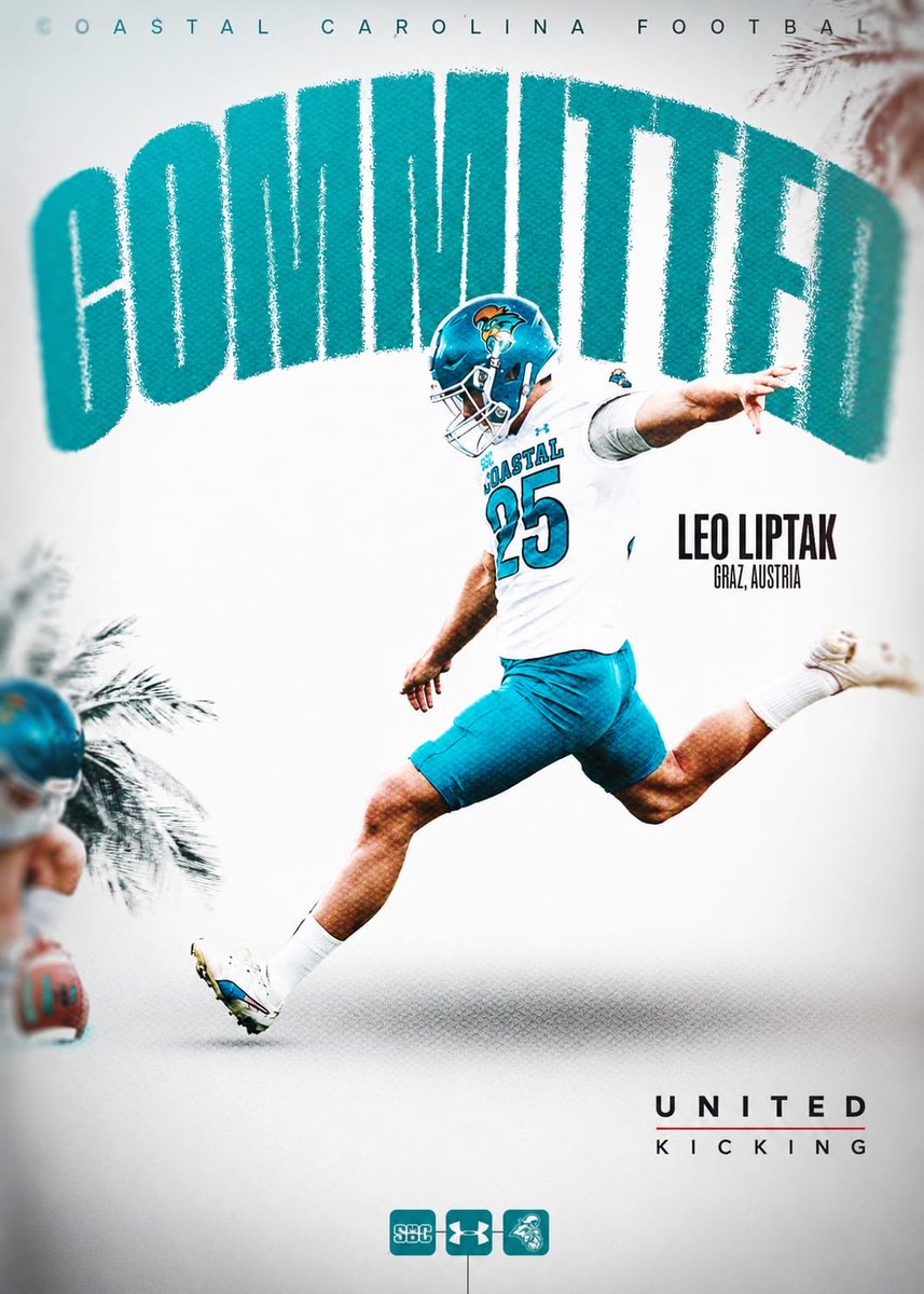 LeoLiptak61484's tweet photo. COMMITTED 🫡❕
Big „Thank you“ to @CharalambousB @UnitedKicking @Chris_Sailer @EuroKickers_com @Coach_Fishback for supporting and coaching me on this exciting and unique journey .
I can’t wait to start my career at the surf turf for @CoastalFootball 
„THE BEACH IS CALLING“ https://t.co/IjYVDgtubS