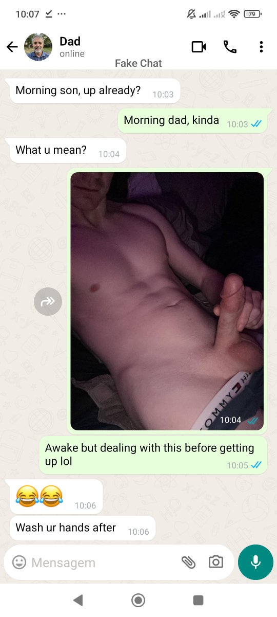 freemaleworld's tweet photo. Am I the only one who trades nudes with my dad for no reason at all? https://t.co/0jMYxC5xgI