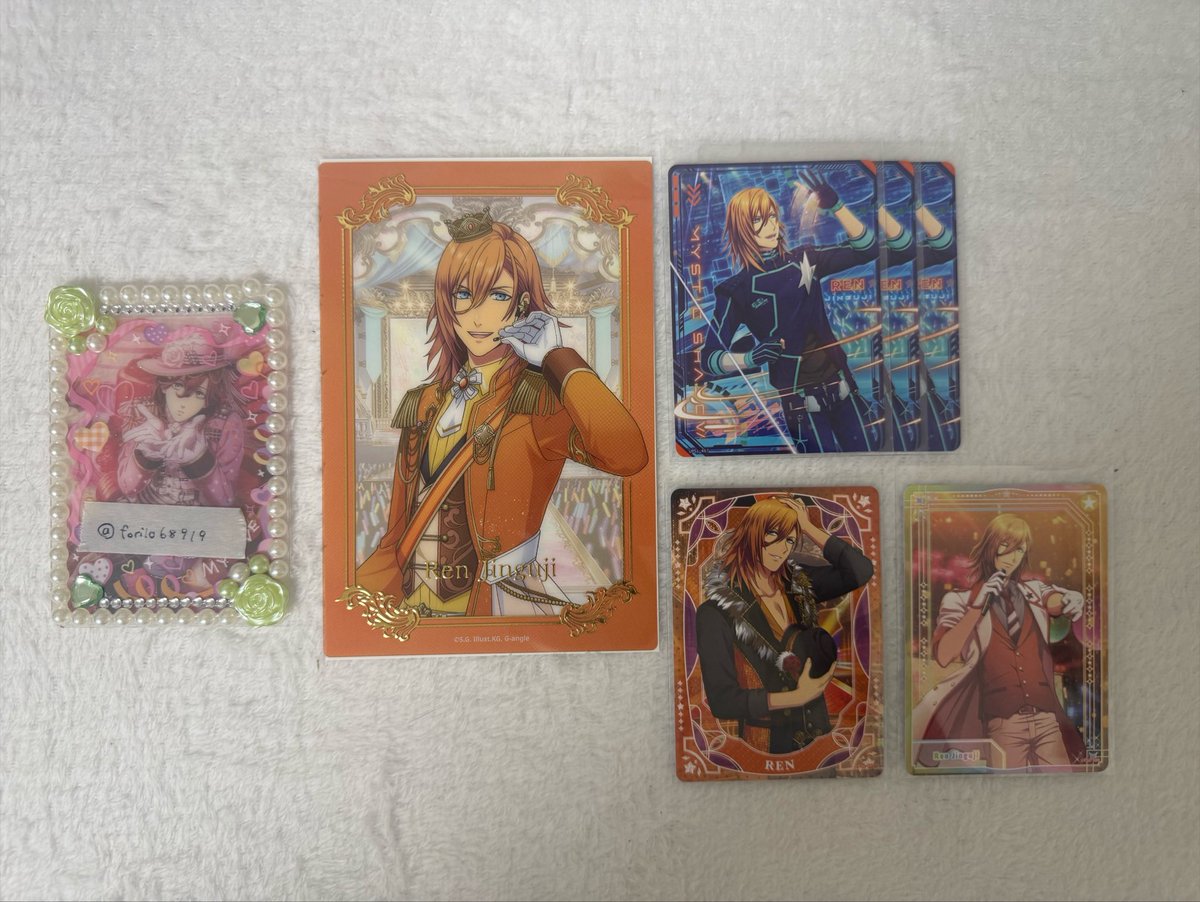 forilo68919's tweet photo. 【交換/譲渡】うたプリ 異種交換

《譲》音也 真斗 那月トキヤ レン 翔 蘭丸 カミュ 綺羅 シオン

《求》同種異種 嶺二>買取(相談可)

嶺二��ら何でも検討致します。
郵送or名古屋手渡し

迷子を無くしたいため、1点からでもお気軽にお声かけください。
⬇️ https://t.co/U248fHdGVS