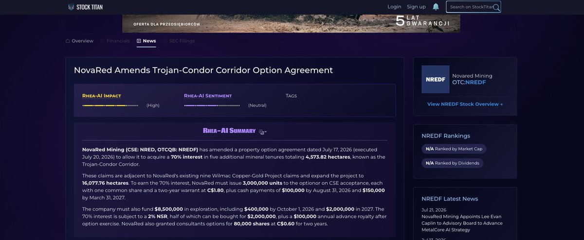 TapeReaderDP's tweet photo. WOW... NRED HAS MY INTEREST.

#OMETV #StockMarket $JOBY https://t.co/i92RfndyFa