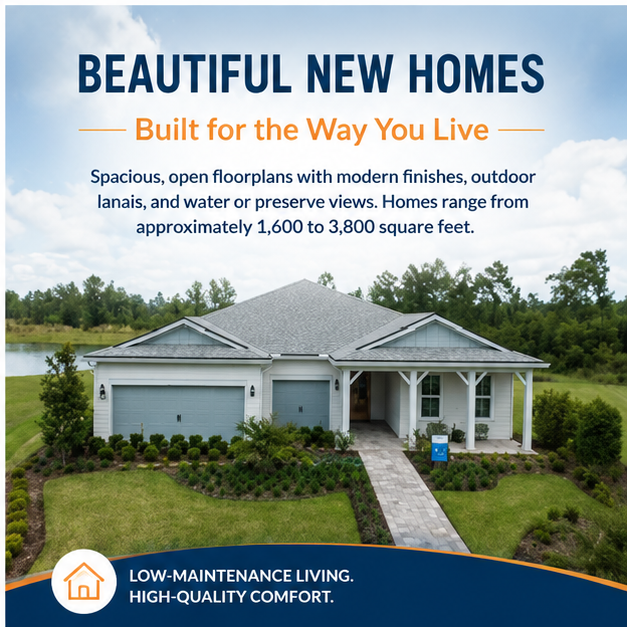 PCRlifestyle's tweet photo. ☀️ Resort-style amenities, active social living, and a prime Northeast Florida location.
Del Webb Saint Johns offers gated 55+ living between Jacksonville and St. Augustine.

https://t.co/eUphuRICWq

#DelWebbSaintJohns #55PlusLiving #FloridaRetirement #PrivateCommunities https://t.co/hbxMMhtUnG
