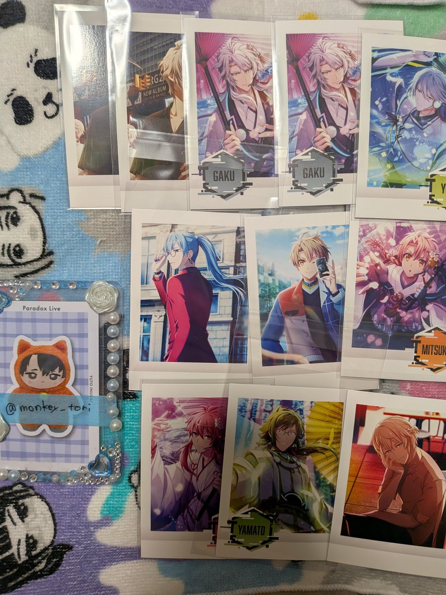 monkey_tori's tweet photo. 【交換】アイドリッシュセブン　アイナナ　ぱしゃこれ

譲：画像
求：同異種龍之介、虎於または90円/枚+送料

箔押しは交換のみ。プロカあり。
条件の合う方いらっしゃいましたらよろしくお願いいたします。
郵送は2枚〜。龍之介含めて優先。
所持数によりお断りする場合があります。 https://t.co/g7wz4n6iCH