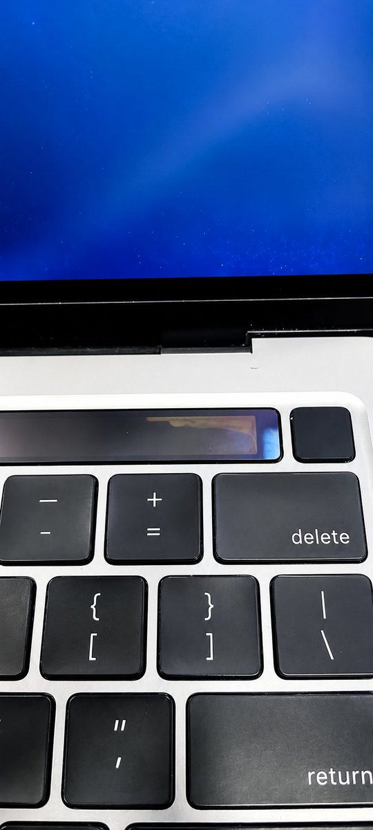 treeappleservic's tweet photo. Macbook a2338 touch bar replaced done #short #trending #viralvídeo #macbook https://t.co/9TJXkpX6Vk
