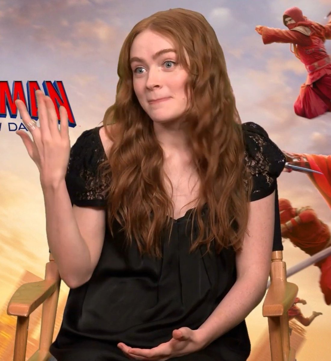 radz_sayz's tweet photo. Sadie whenever she's asked about her character in bnd: https://t.co/8GtuhbfK0a