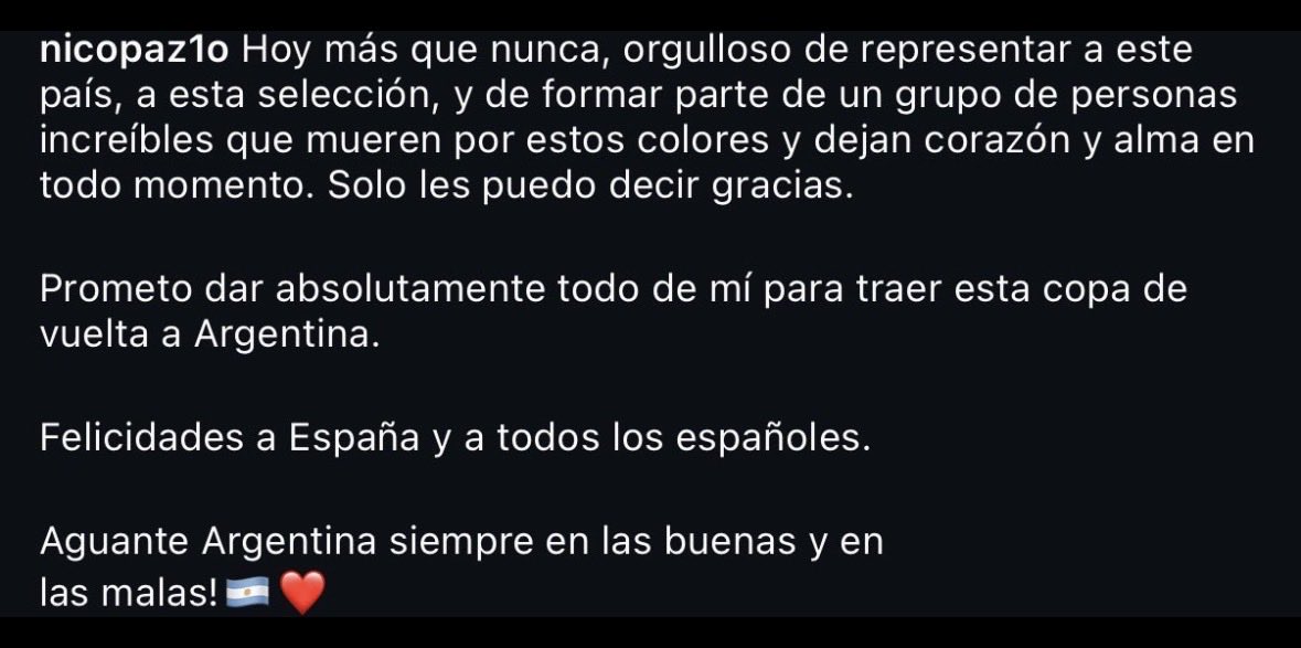 bblu33ss's tweet photo. @gxldefali Mal no la está pasando, ustedes son los q la están pasando mal por no tener un pedazo de jugador como Nico paz en su selección y que apesar de todo sigue prefiriendo la nuestra, asique seguila llorando gallego bobo https://t.co/3BpU4FYsTX