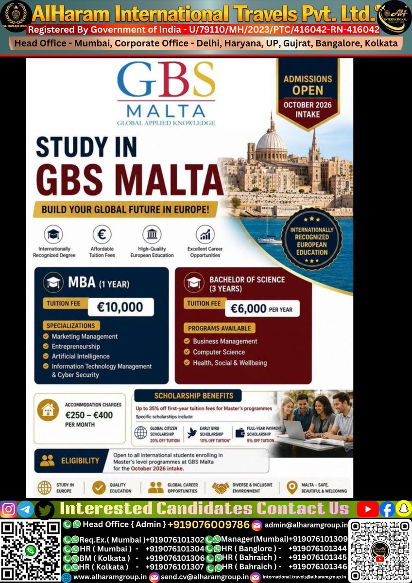 AHIT_786's tweet photo. Assalamu alaykum wa rahmatullahi wa barakatuhu
Contct us for WorkVisit,StdyVisa,For All Contris UmrahPackge Citizenship,Immigration 
✅#Veryfy_work
➡️Send your documents in singlepdf ➡️send.cv@alharamgroup.in
➡️Followfornew updates➡️https://t.co/c3fS4NWQps
#CJPMovement https://t.co/pgIhp8Rzav