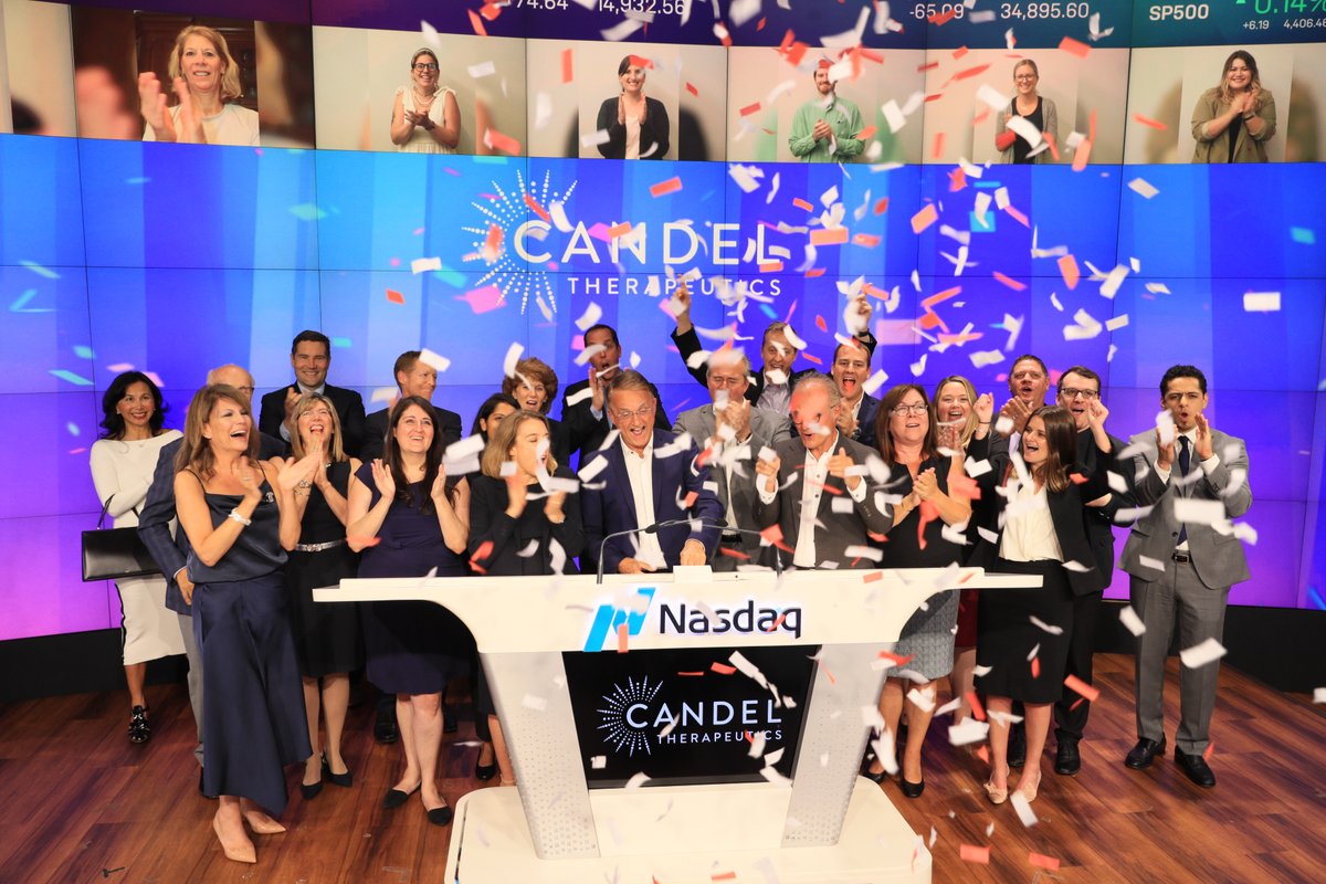 paulpetertak's tweet photo. A special milestone for @CandelTx as we celebrate 5 years as a Nasdaq-listed company.
Thank you, @Nasdaq, for this wonderful Times Square tribute and for your partnership throughout our journey.
Our IPO became the catalyst for a remarkable transformation, enabling positive clinical results in phase 3 prostate cancer and promising advances in NSCLC, pancreatic cancer, and recurrent glioblastoma. Today, we're preparing our first BLA.
Grateful to our patients, investigators, employees, partners, Board, and investors who made this possible.
The best is yet to come.