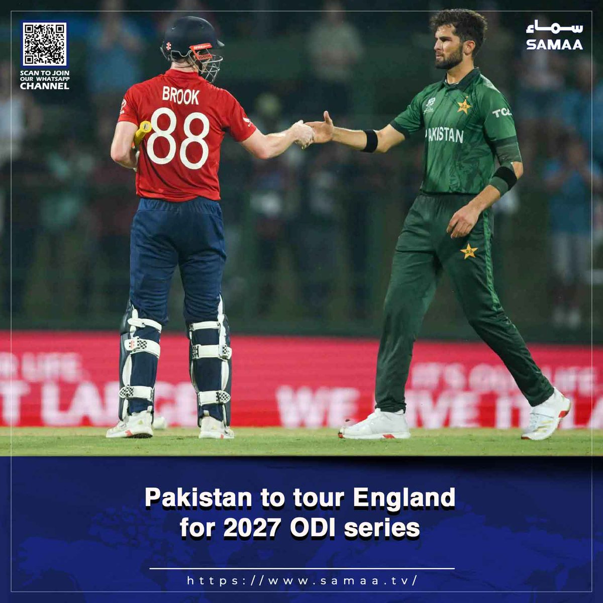 SAMAATV's tweet photo. Five-match series will provide both teams with crucial preparation for World Cup 2027

Read more: https://t.co/p9fVoHi5jl

#SamaaTV #Pakistancricket #PakvsEng #ODIseries #ODIcricket #England https://t.co/NZNQTdNlx6