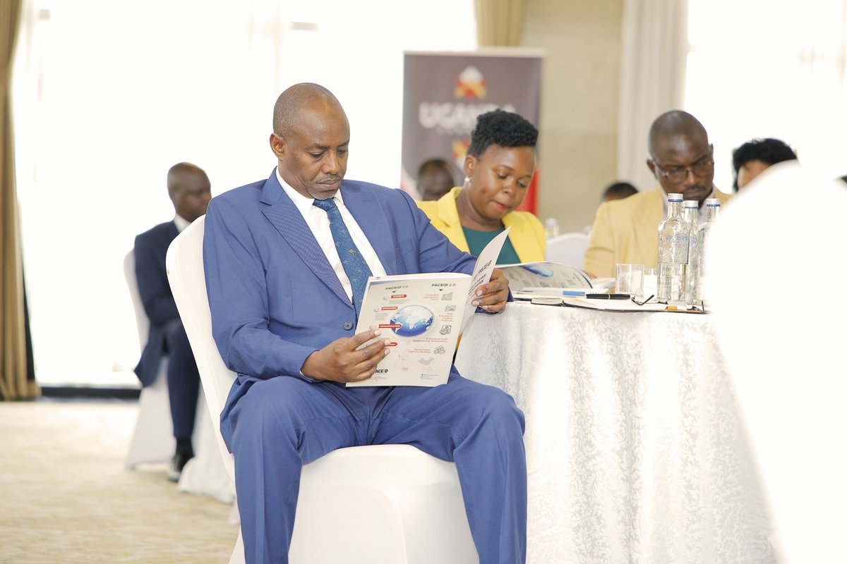 paceidug's tweet photo. The first half of 2026 saw PACEID deepen its role as Uganda's export market facilitator by connecting producers with buyers, resolving market access challenges, and tracking export transactions from inquiry to fulfillment.

During the reporting period:
▶️88 export transactions valued at USD 24.5 million were registered.
▶️70 Ugandan companies were supported across priority export value chains.
▶️Buyer engagements expanded through Uganda Connect Trade Hubs and Trade Representatives in international markets.

Beyond facilitating trade, every transaction tracked has enabled #PACEID to identify and address bottlenecks in standards, logistics, financing, and production, ensuring exporters are better positioned to fulfil international orders.

The approach is simple: markets drive production, standards, infrastructure, and financing. By tracking orders instead of opportunities alone, Uganda is building a more responsive export ecosystem capable of delivering sustainable export growth.
#PACEIDReport