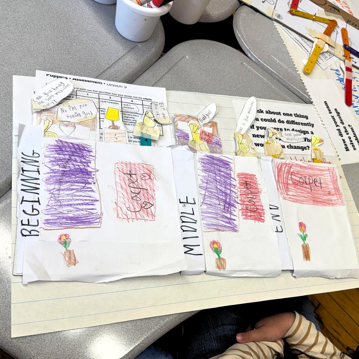 the_lyi's tweet photo. Read about how Ms. Sheahan's 4th graders at PS 64 turned popsicle sticks and brass fasteners into puppet engineering — staging a math word problem, a moral dilemma, and more along the way.

Read the full story here: https://t.co/buVlB4deR3 https://t.co/eqfot3mdSF