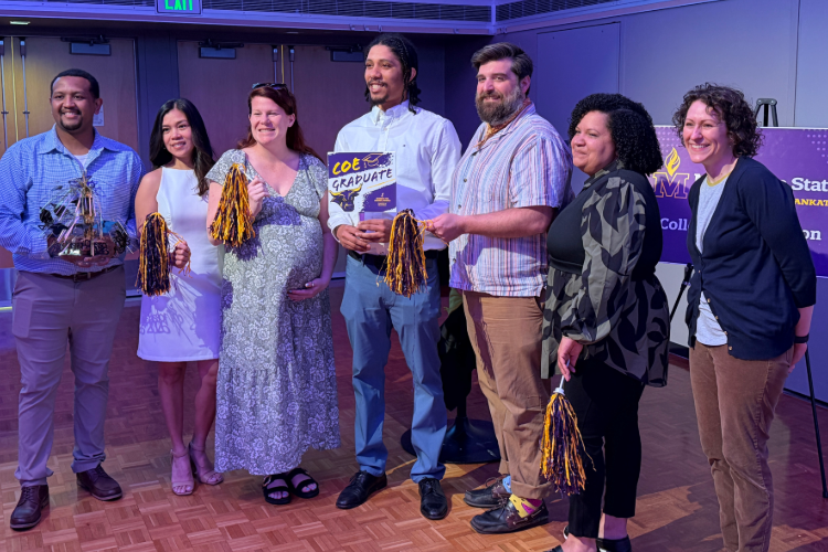 MnDeptEd's tweet photo. Minnesota's inaugural cohort of 44 registered teacher apprentices graduated this spring from @MNSUMankato. Apprentice teachers earn while they learn—applying their skills in the classroom and coming together in a teacher preparation program. 
https://t.co/lrj5S2uswP https://t.co/4Q6dde5fQn