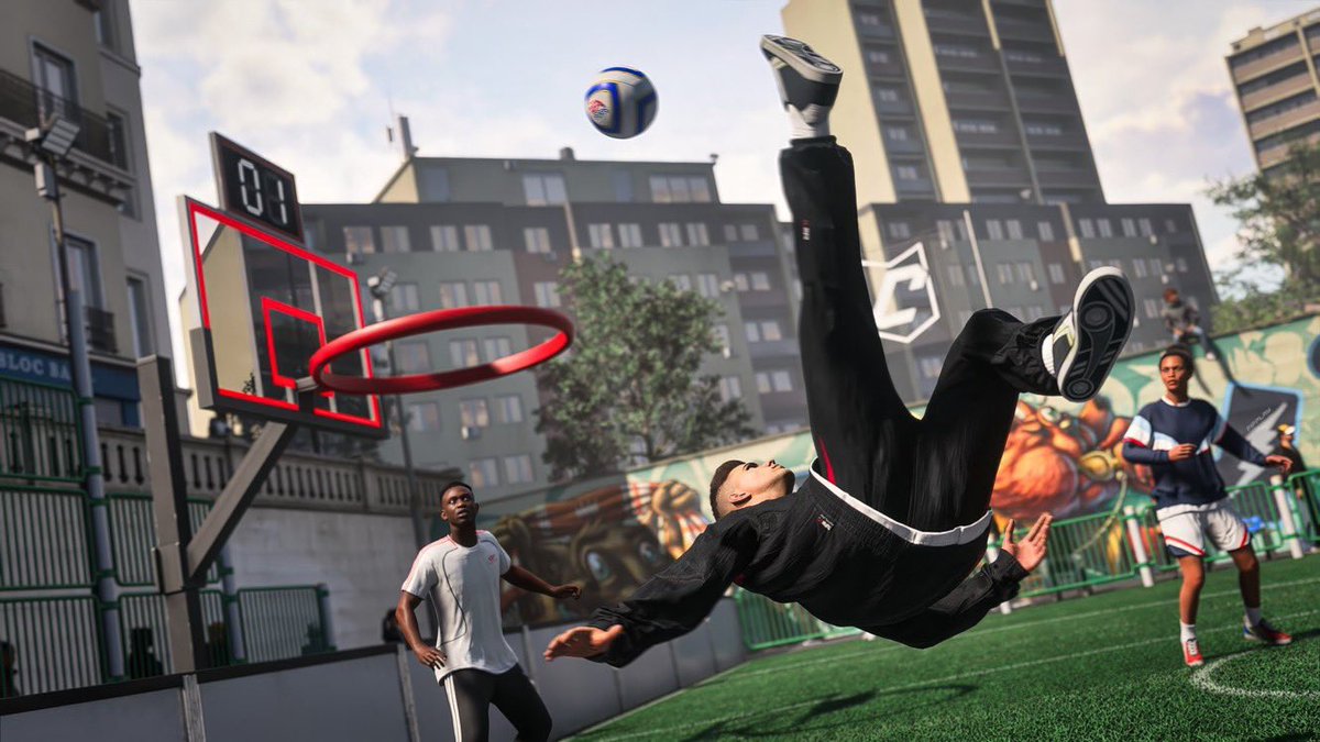 okiTwits's tweet photo. Electronic Arts has officially begun teasing "The Grounds," the brand-new open-world social hub introduced in EA Sports FC 27.

What We Know About "The Grounds":

* Interactive Neighborhood: Functioning similarly to NBA 2K's The City, players freely control custom avatars outside traditional menus to meet up, showcase cosmetics, and explore football culture districts inspired by cities like Paris and London.

* Mini-Games & Casual Pitches: The open world features pick-up street pitches, free-for-all games, and casual activities such as football tennis.

* Story Connections: Leaks indicate The Journey protagonist Alex Hunter returns in The Grounds to act as a mentor for player progression.
