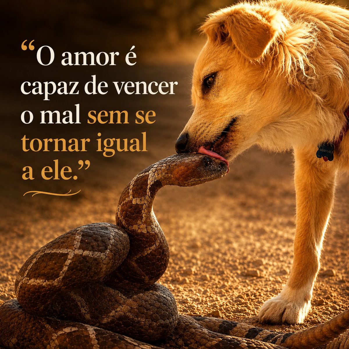 ronaldobezerra_'s tweet photo. “Não se deixem vencer pelo mal, mas vençam o mal com o bem.” — Romanos 12:21 📖

O amor não é sinal de fraqueza; é a forma mais forte de vencer o mal. https://t.co/HCvzUtMAyw