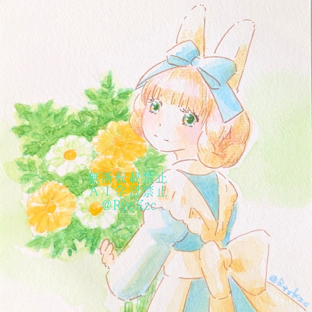 RyoKzc's tweet photo. 前橋のギャラリーアートスープさまで開催の BunnyFestival2に参加します🐇
アリスになりたいうさぎちゃんと普通のうさぎがごちゃ混ぜです🐇🐇🐇
7/24-8/2
よろしくお願いします！
#バニフェス2Artsoup https://t.co/U65uWuVfLn