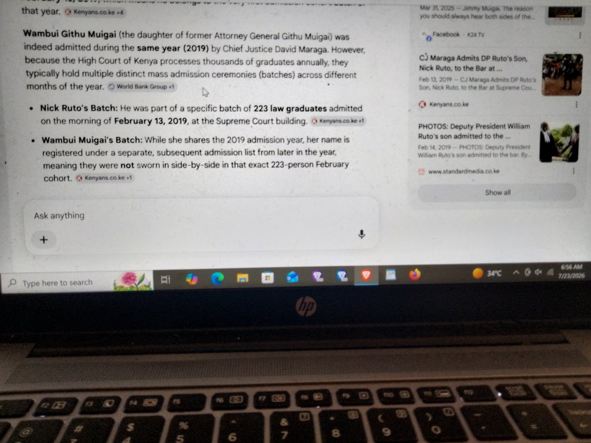 MainaKLLB's tweet photo. #ArrestEliudLagat 
Former CJ Maraga @dkmaraga u admitted Wambui Muigai &amp; Nick Ruto, these are samples there are many practising advocates with no bar exams. In 2019, same year same batch yet Kenyans you don't see any anomalies? Two parallel Module II? Yet he can't admit me? 🖕 https://t.co/wtFLzdEZdm