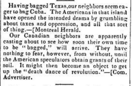 YGKRogue's tweet photo. Twas ever thus...

From the July 23, 1836 Kingston Chronicle &amp; Gazette
#ygk https://t.co/bY8G1Rclga