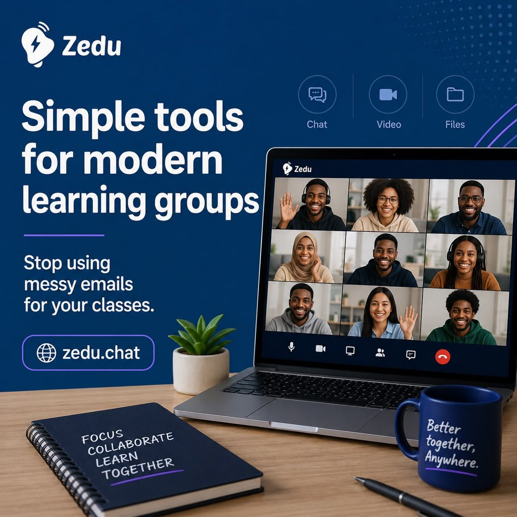 ZeduOfficial's tweet photo. Managing multiple cohorts doesn’t have to be complicated.

Zedu keeps your chats, video calls, and class files together in one workspace built for learning.

Try Zedu free at https://t.co/KEXq3bRCJF

#EdTech #Bootcamps #OnlineLearning #InstructionalDesign https://t.co/hSWooVUE8l