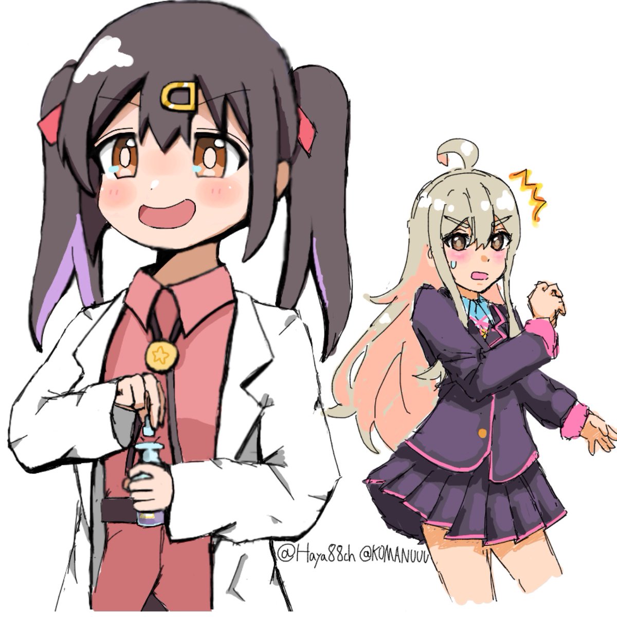 Haya88ch's tweet photo. み、みはり！？
#おにまいお絵描き https://t.co/EGNSScMd2V