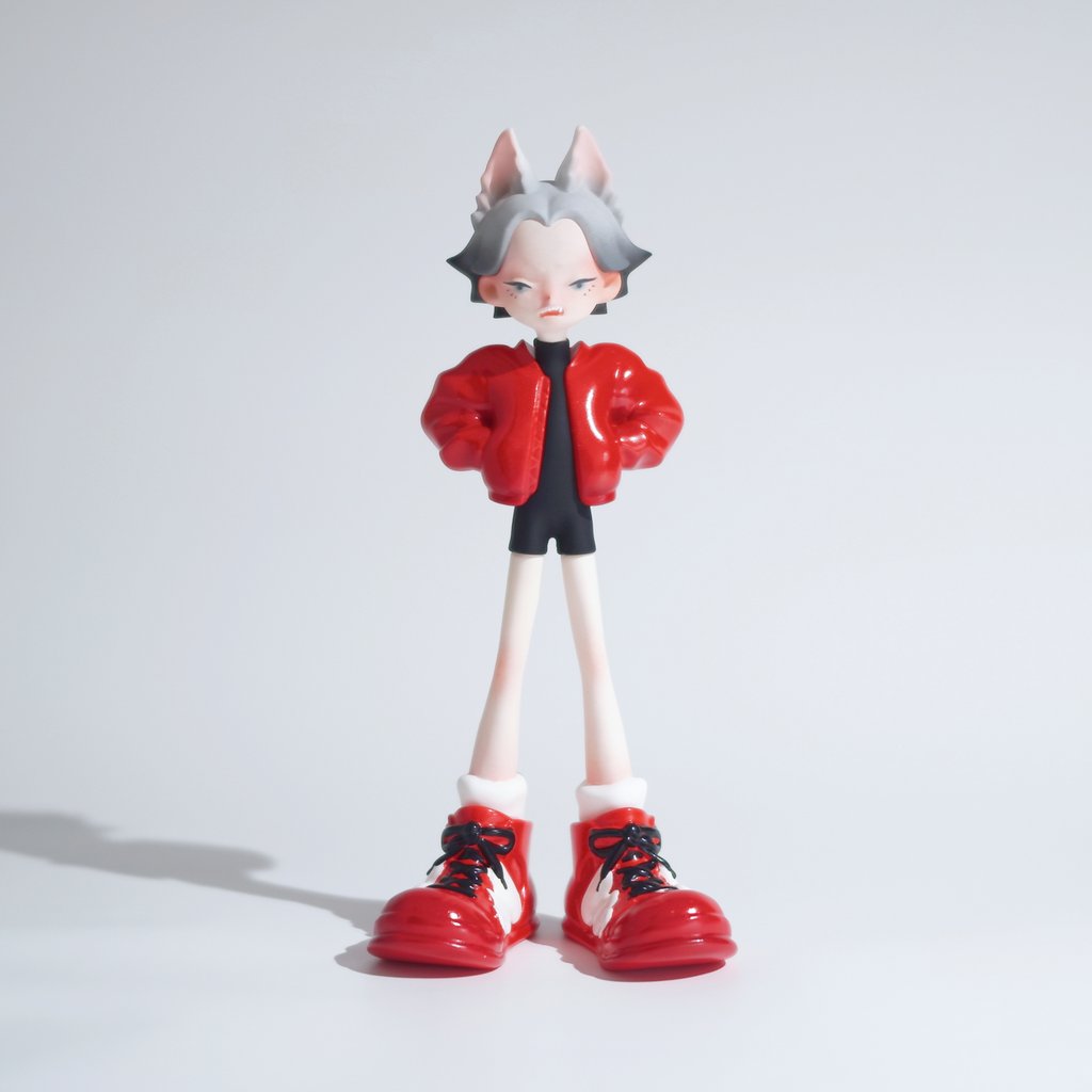 studio_YOCA's tweet photo. 新作は文句の多いオオカミです。
吠える犬は噛まない。
要するにチキン。

日曜日のワンフェスで販売します。
安定の業者複製品。
#WF2026ｓ https://t.co/wlKpXhmPtz
