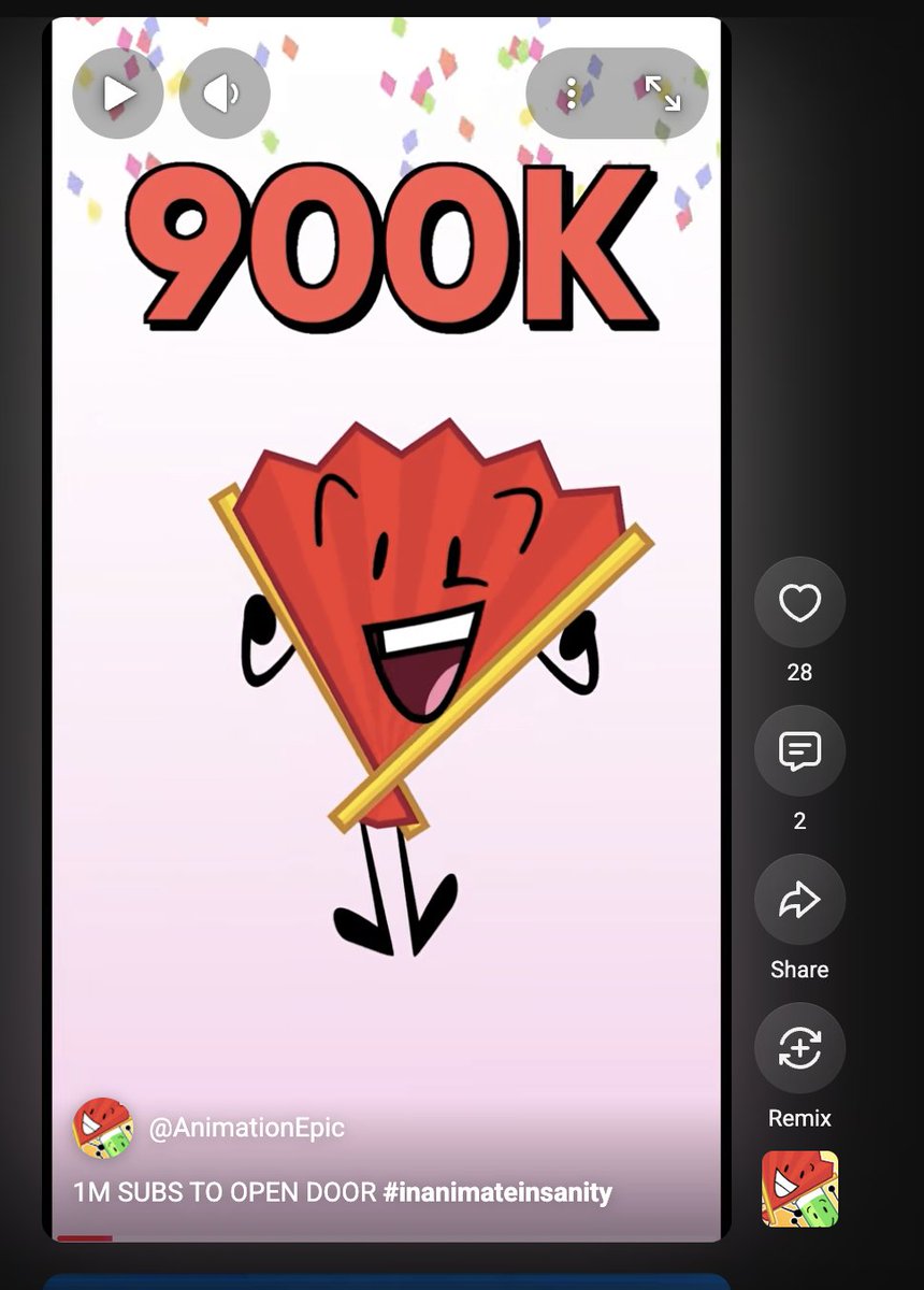 InanimateUpdate's tweet photo. The sequel to the fabled "900K SUBS TO OPEN DOOR" short has been released!
#inanimateinsanity https://t.co/eybO0P0eNJ